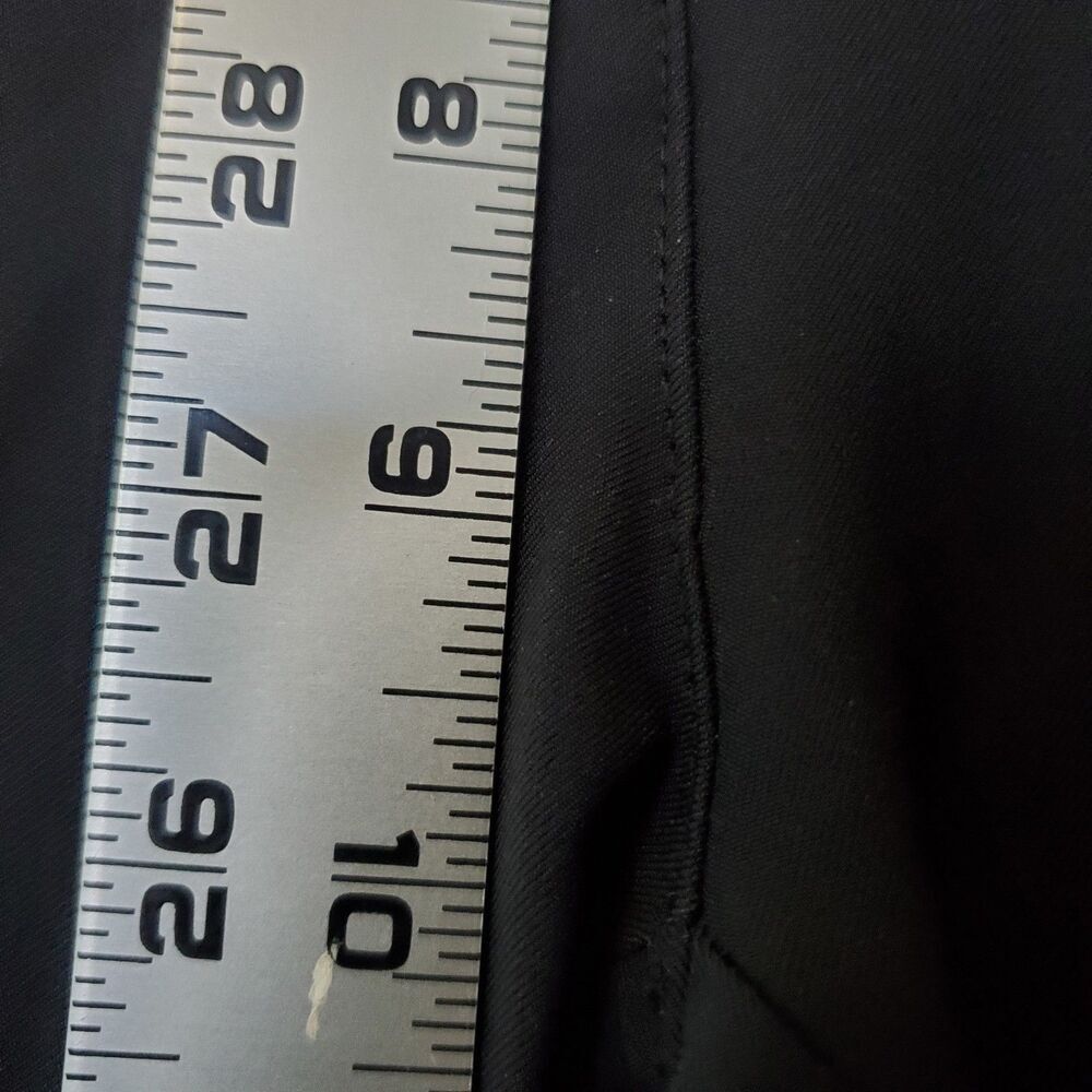 Adidas Golf Pants Flat Front Athletic Performance Womens Size 10 Dark Gray - Picture 9 of 16